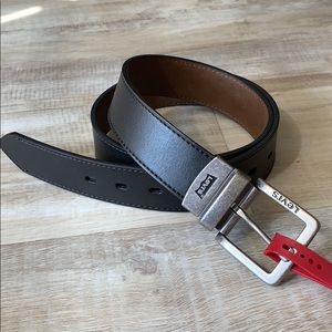 Levi’s Black/Brown Reversible Leather Belt